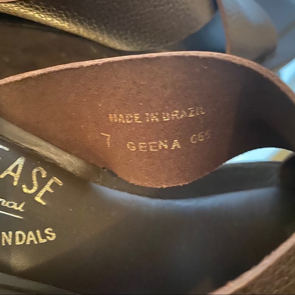 Kork Ease Brown Wedge Sandal Size 7 - Picture 5 of 6